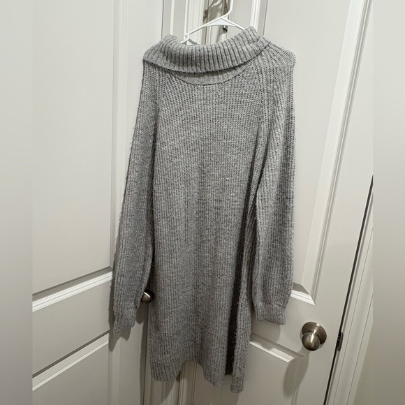 love ellie Dresses & Skirts - Cozy Gray Women's Sweater Dress by Love Ellie